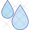 heart water drop icon svg