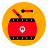 icon for chinese drum