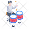 icons for drummer