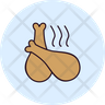 icon chicken drumstick