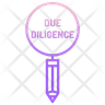 icon for diligence
