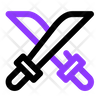 duel sword logo