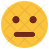 icon for dull face emoji