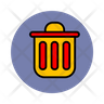 icons for dust bin
