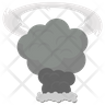 dust cloud icons
