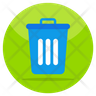 icon for waste bin
