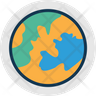 wounded earth icon svg