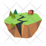 broken land emoji