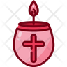 free easter candle icons