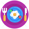 icons for dirty egg