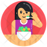 icon for eating salad