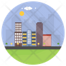 icon for eco building