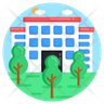 icon for eco friendly building