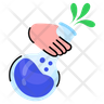 icon chemical beaker