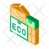 eco cart icon png