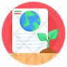 free environmental report icons