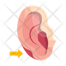 ear eczema symbol