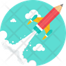 boost rocket icon