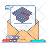 icon academic mail