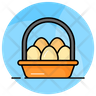 bunny egg icon png