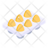 free egg carton icons