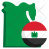 icon egypt flag