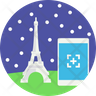 paris monument icon download