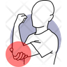 elbow hurt icon png