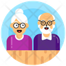icon for elderly persons