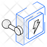electric breaker icon png