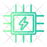 electric chip icon