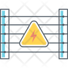 electric fence symbol