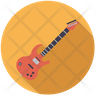 free electric guitar icons
