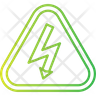 electrical shock icon png