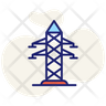 electricity line icon