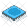 electronic chip icon svg