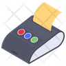 icon for thermal printer