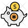 rainy day funds icon svg