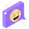 icon for funny message