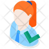 female manager icons