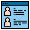 employee information symbol