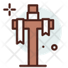 empty cross logos