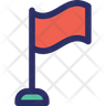 icon for empty flag