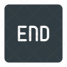 icon for end key
