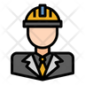 icons for construction supervisor