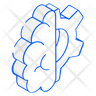 brain development icon svg