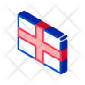 icon for great britain flag