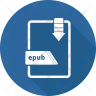 epub file icon