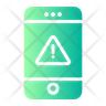 android warning emoji