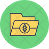 crypto folder symbol